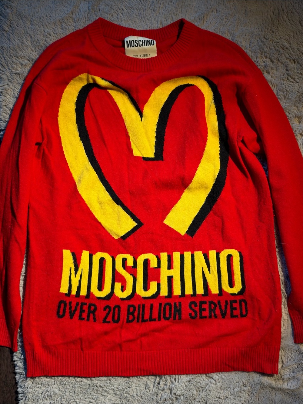 Moschino by Jeremy Scott Cashmere Sweater